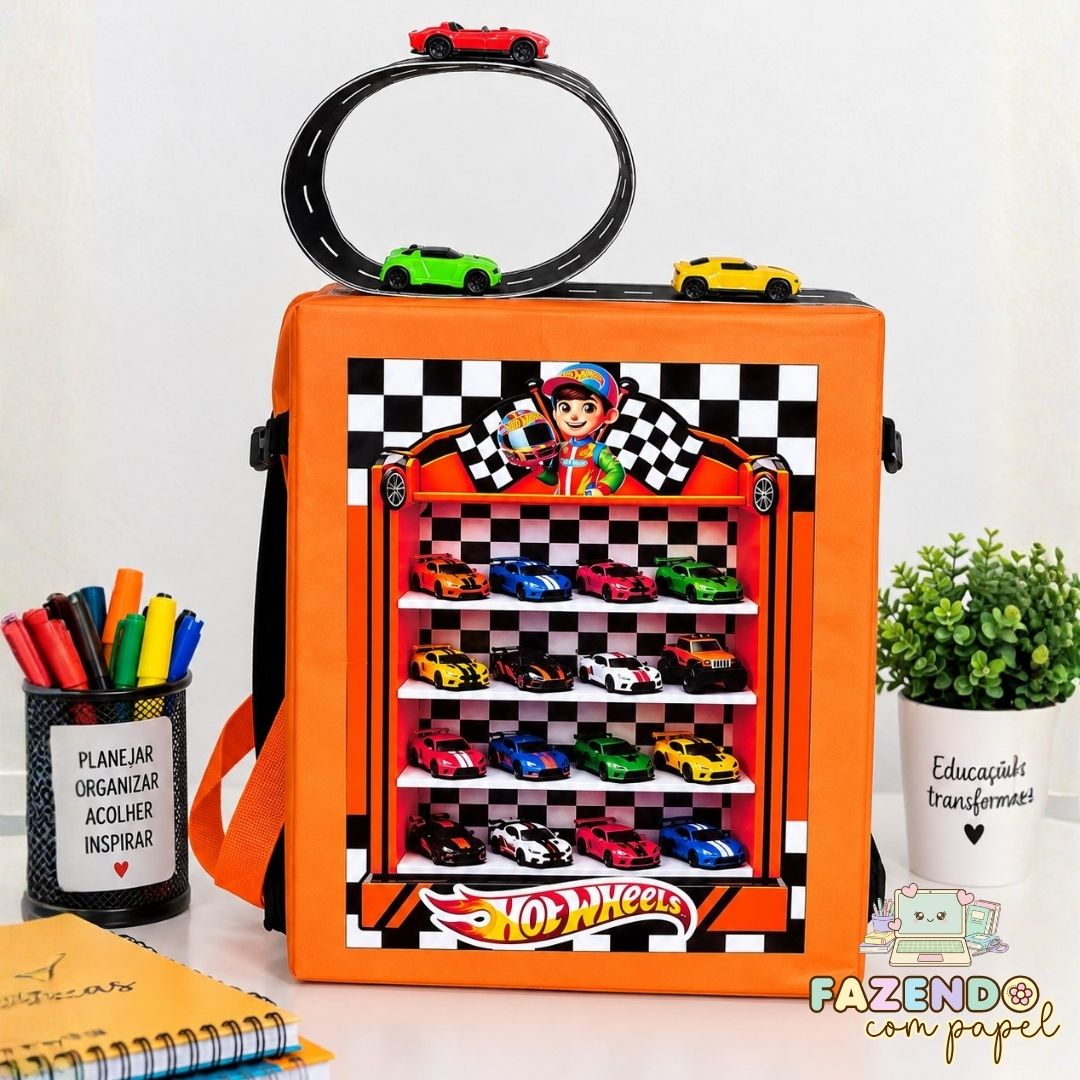 Mochila Maluca Hot Wheels - Imagem 2