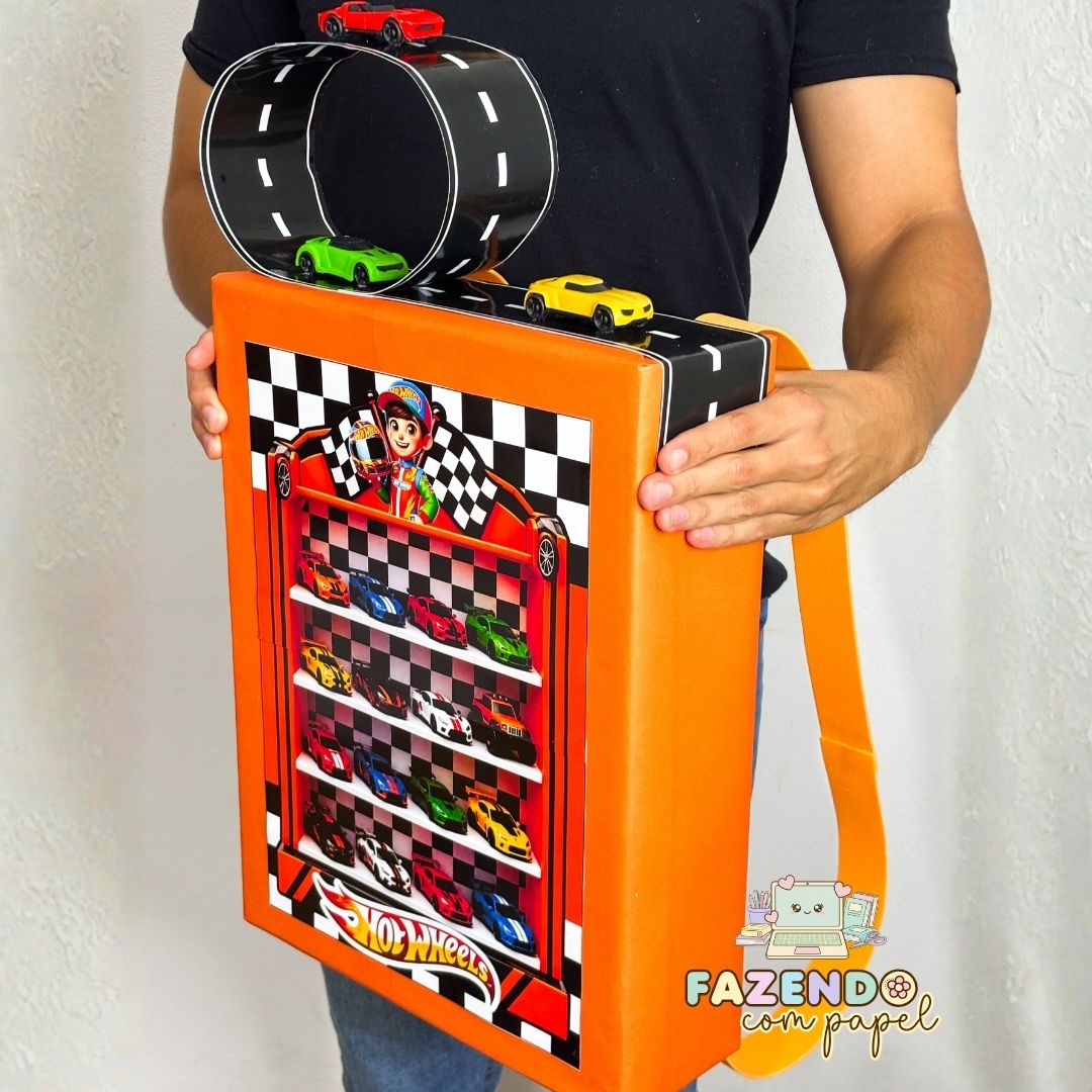 Mochila Maluca Hot Wheels - Imagem 5