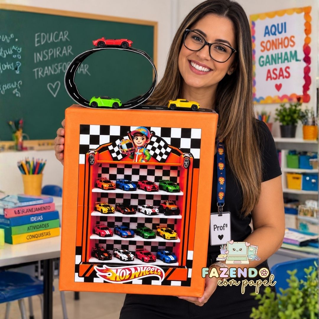 Mochila Maluca Hot Wheels - Imagem 6