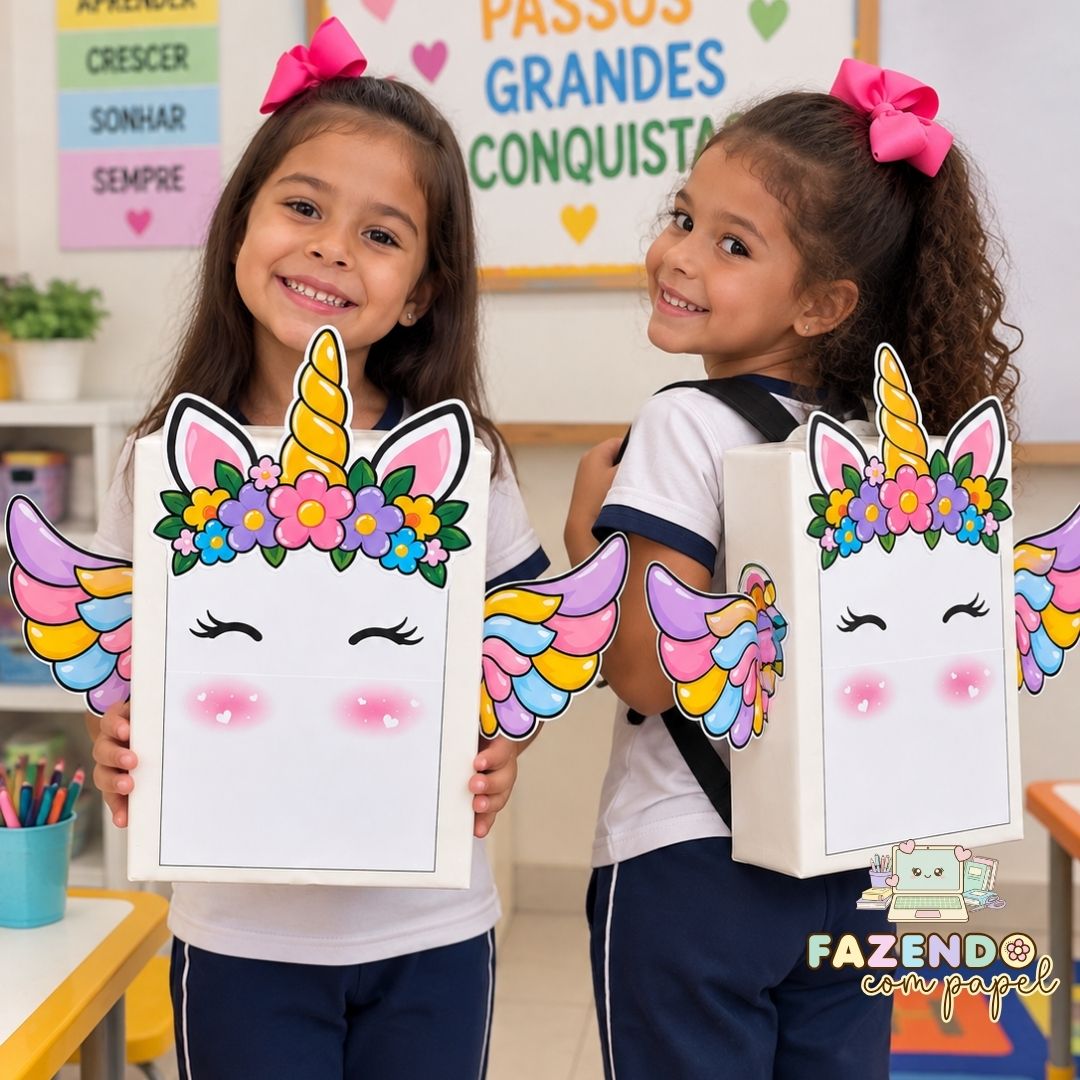 Mochila Maluca Unicórnio
