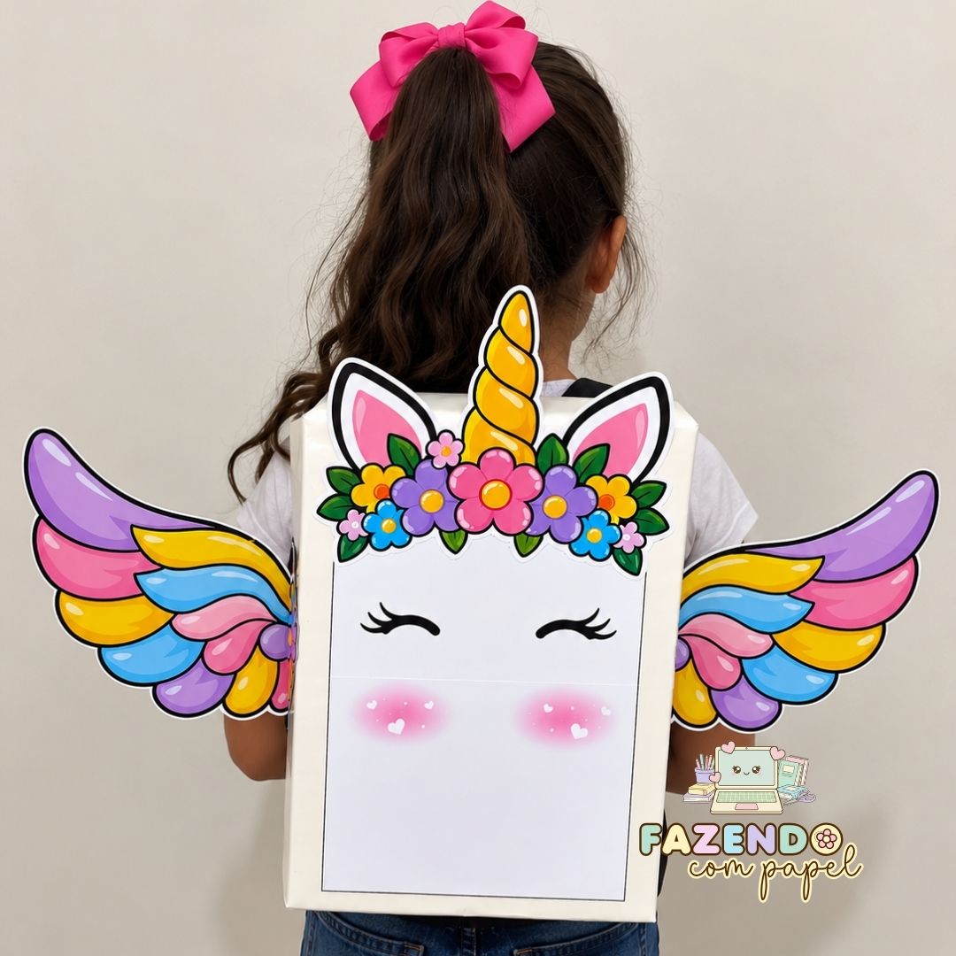 Mochila Maluca Unicórnio - Imagem 4
