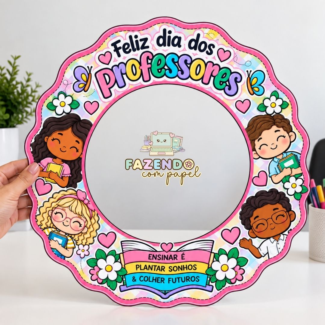 Moldura Professores Bambolê - Imagem 2