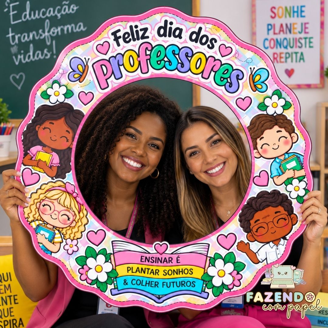 Moldura Professores Bambolê - Imagem 6