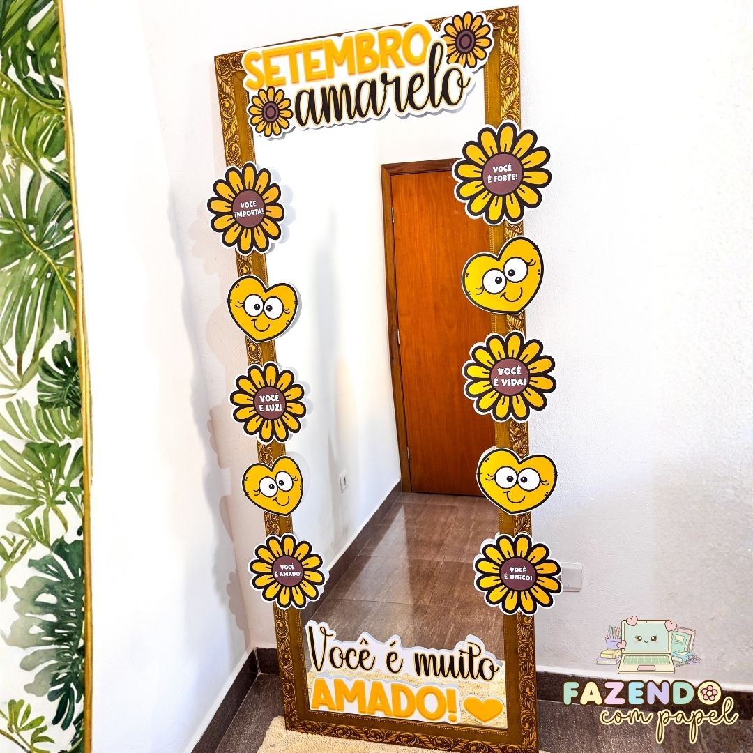 Moldura Setembro Amarelo
