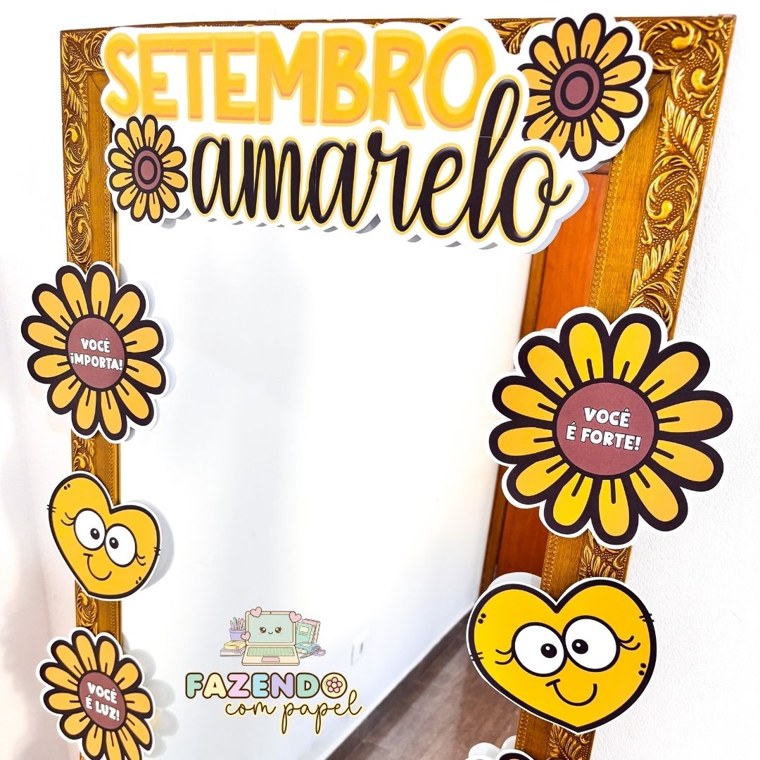 Moldura Setembro Amarelo - Imagem 2