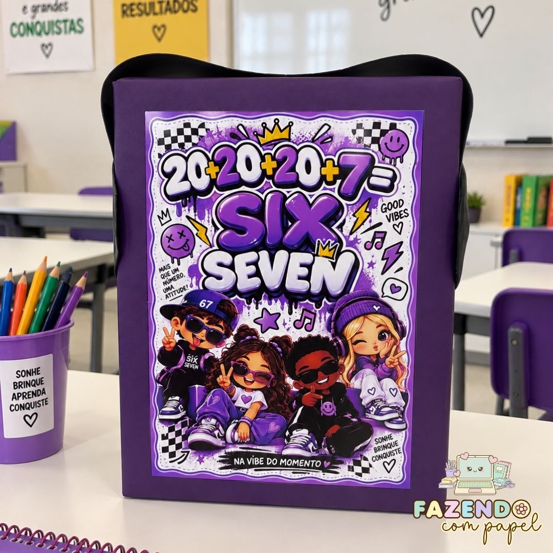 Mochila Maluca Six Seven - Imagem 3